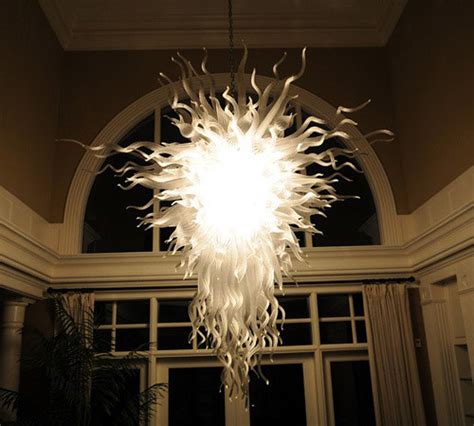 That is one of the exhibits at the art museum riga bourse (in riga, latvia). Furry Chandelier - Neatorama