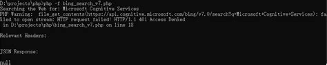 We did not find results for: php - Bing Web Search API v7 doesn't seem to work - Stack ...