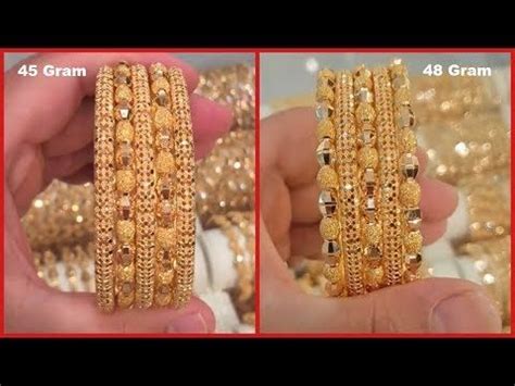 Check out our latest bangles collection for yourself. Gold Bangles Designs Catalogue | Latest Bangles Designs Gold 2019 | 22kt Gold Bangle Set ...