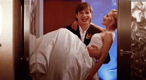Everybody gifts the newly married couple with what they want, but nobody actually cares for what they need. Through The Threshold - Just Married GIF - Married ...