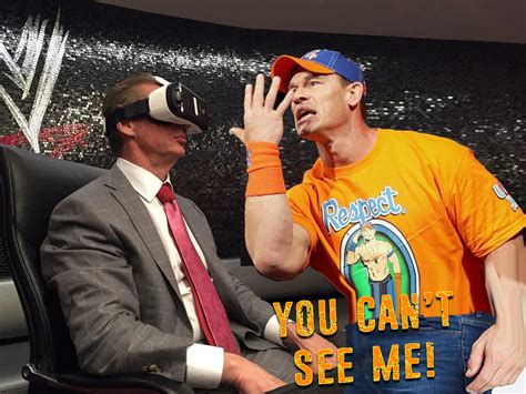 John cena and tha trademarc you cant see me. YOU CAN'T SEE ME! - Picture | eBaum's World