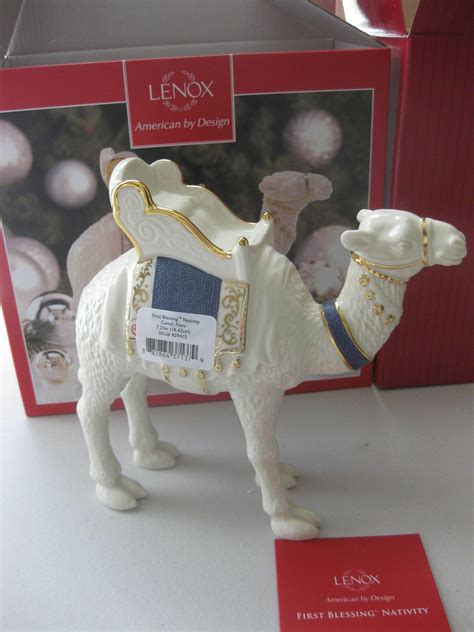 Check prices, availability, deals & discounts. Lenox First Blessing Nativity Standing Camel Figurine Navy ...