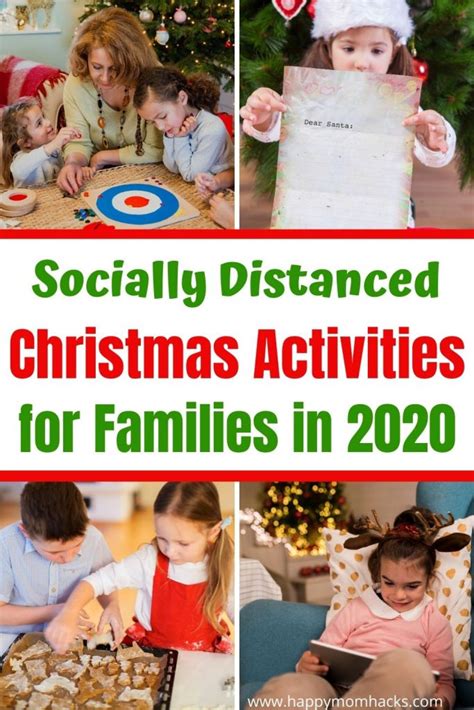 Unusual, to say the least. Social Distanced Christmas Activities for Families in 2020 ...