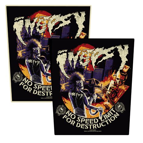 10 packs of smokes inepsy. Inepsy - No Speed Limit for Destruction Official Backpatch