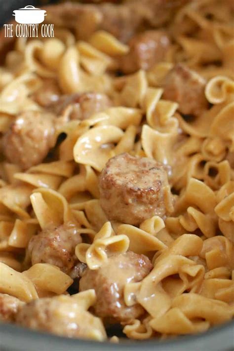 How to make swedish meatballs in the crockpot or instant pot. CROCK POT SWEDISH MEATBALLS (+Video) | The Country Cook