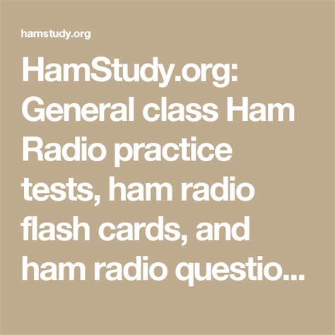 Watch amateur practices bj skills online on youporn.com. HamStudy.org: General class Ham Radio practice tests, ham ...