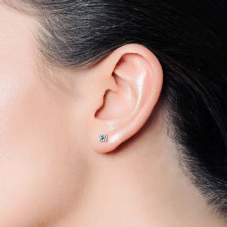 Shop best sellers · jewelry sale · curbside pickup Diamond Stud Earrings | Colorless 1/4 Carat Diamond Stud ...