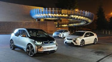 All three electric cars were pushed to their limits and driven until the batteries were fully depleted. BMW i3 vs rivals 2014 - pictures | Auto Express