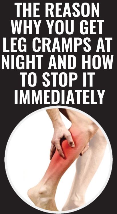 Stay at a healthy weight your feet bear the weight of your entire body, and the more weight they support, the harder. The Reason Why You Get Leg Cramps at Night and How to Stop ...