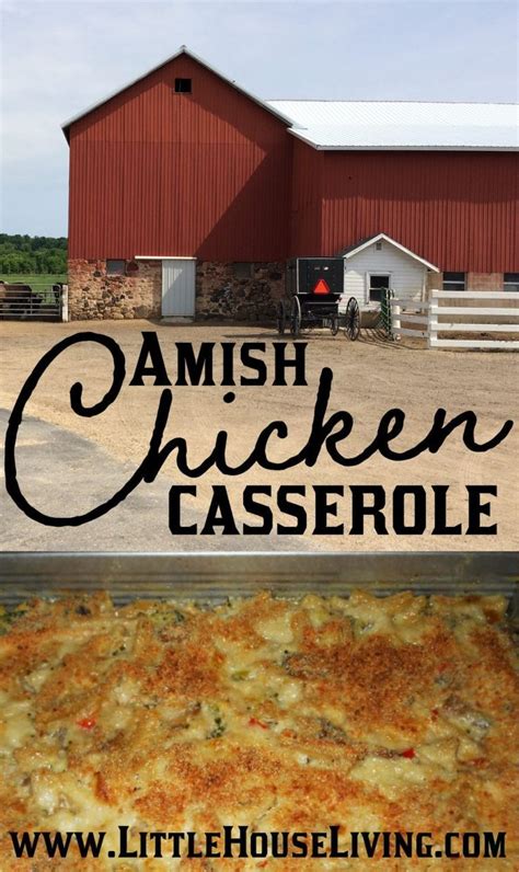 These delicious chicken casseroles are going to be new family favorites, if they aren't already! Amish Chicken Casserole | Recipe | Amish chicken, Amish ...