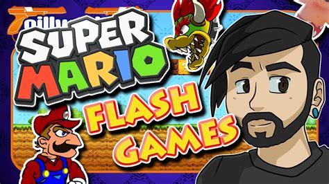 Play mario games online in high quality in your browser! Bad Super Mario Flash Games - gillythekid - YouTube