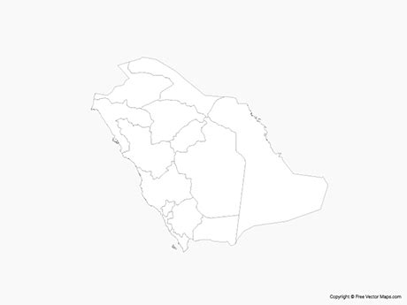Check spelling or type a new query. Vector Map of Saudi Arabia with Regions - Outline | Free ...