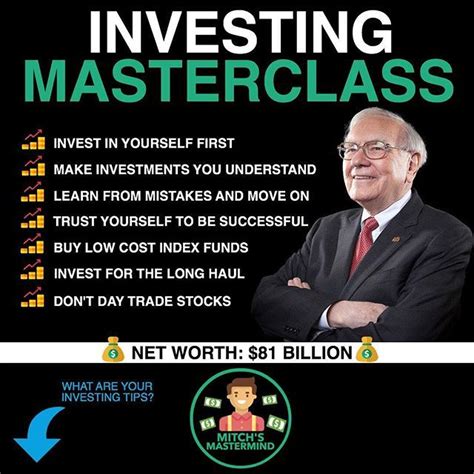 This guide may help you avoid regret from making certain financial decisions. Warren Buffet Investing Masterclass!📈 . Valued at over ...