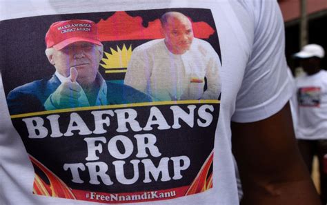 The leader of the indigenous people of biafra nnamdi kanu was arrested on sunday and brought to nigeria, the country's attorney general abubakar malami said on tuesday. Nigeria: 65 Biafra Separatists Arrested After Holding Pro ...