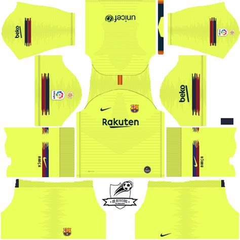 Uno de los mejores alicientes del juego cómo actualizar los kits de los clubes en dream league soccer 2019. el rincón del dream league: uniformes de Barcelona 2018/19 ...
