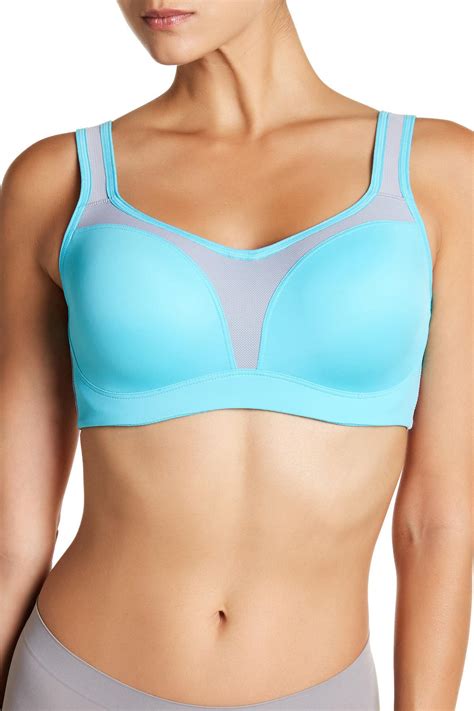 Here are four bras that fit my ddd boobs! Lyst - Wacoal Underwire Sports Bra (a-ddd Cups) in Blue