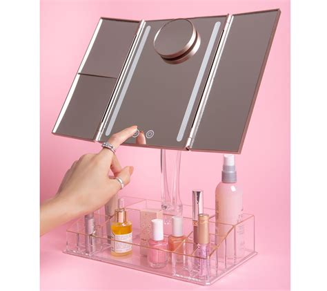 Blushly LED Vanity Mirror w/ Multi Magnification and ...