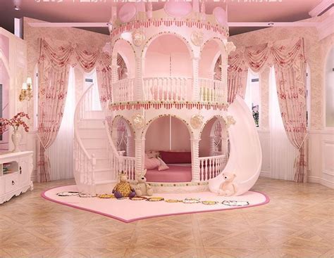 Bild bild kinderzimmer madchen mobel kinder zimmer. Lit princesse pour enfants avec lit chambre à coucher ...