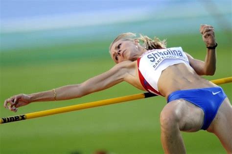 Gold medal winning heights in the men's and women's high jump at the summer olympics. women's high jump | Gym women, Gym shorts womens, Sports ...