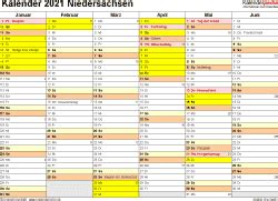 Das aktuelle kalenderblatt für den 20. Kalenderblatt 2021 Niedersachsen / Pdf Kalender 2021 ...