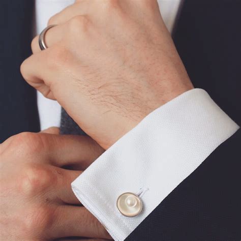 Make their smile even bigger by wrapping up some of their favorite drinks, snacks, and other goodies to go along with it! Pearl Cufflinks. 30th Anniversary Gift For Him | Pearl ...