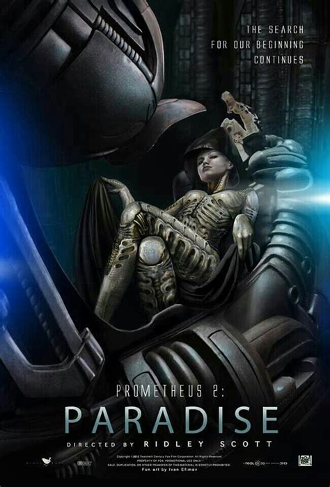 Prometheus 2: Paradise | Xenomorph, Sci fi movies, Giger alien