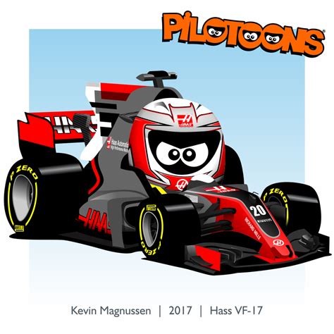 Последние твиты от kevin magnussen (@kevinmagnussen). Kevin Magnussen - 2017 - Pilotoons