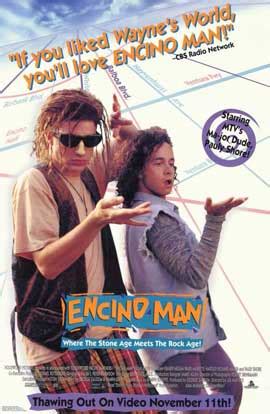 Poster of the illustrated man movie. Encino Man Movie Posters From Movie Poster Shop