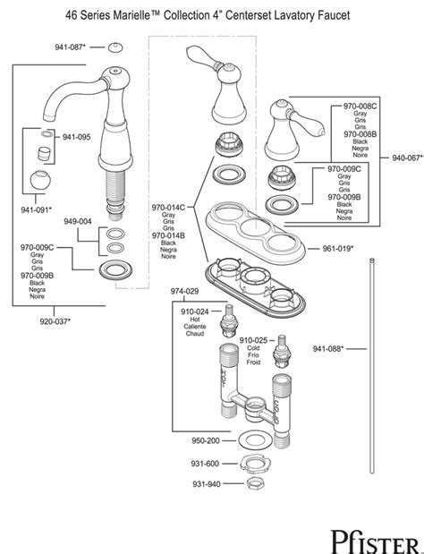 Stainless steel kitchen faucet kitchen sink faucets kitchen handles kitchen and bath kitchen decor martha stewart faucet repair chrome handles delta faucets. Price Pfister Marielle Parts Diagram - General Wiring Diagram