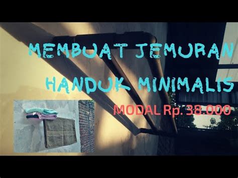 Dengan adanya sembilan batang pipa jemuran yang panjang, anda bisa menjemur banyak cucian, mulai dari baju hingga seprai. Membuat Jemuran Handuk Minimalis Dari Pipa Paralon - YouTube