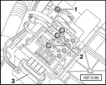 +00004 = electric load management active. Volkswagen Workshop Manuals > Polo Mk3 > Vehicle electrics > Electrical system > Starter-current ...