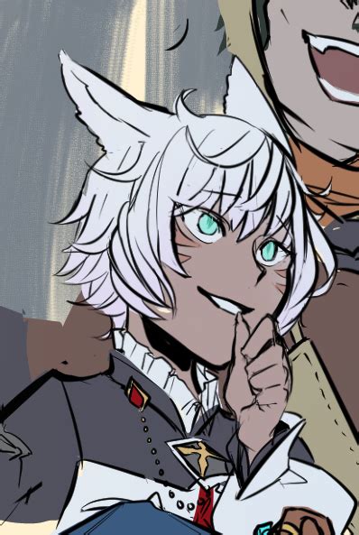 Ive been wanting to do this for awhile. Alisaie X Wol - ffxiv alisaie | Tumblr : Big sister (my ...