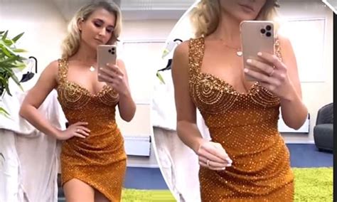 Billie faiers entourage get into argument with photographer at tv choice awards in london. Billie Faiers wows in a sparkly gold mini dress in new BTS ...