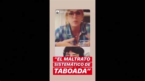 No está bueno, tus hijos están mirando, replicó taboada. Caras | Andrea Taboada reveló por qué terminó su amistad con Yanina Latorre