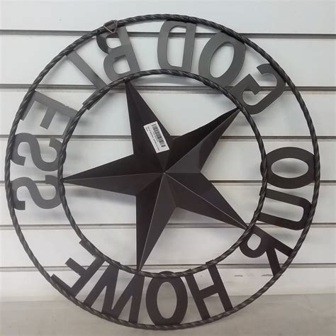 Check spelling or type a new query. Lot Detail - GOD BLESS OUR HOME 18" METAL RUSTIC SIGN