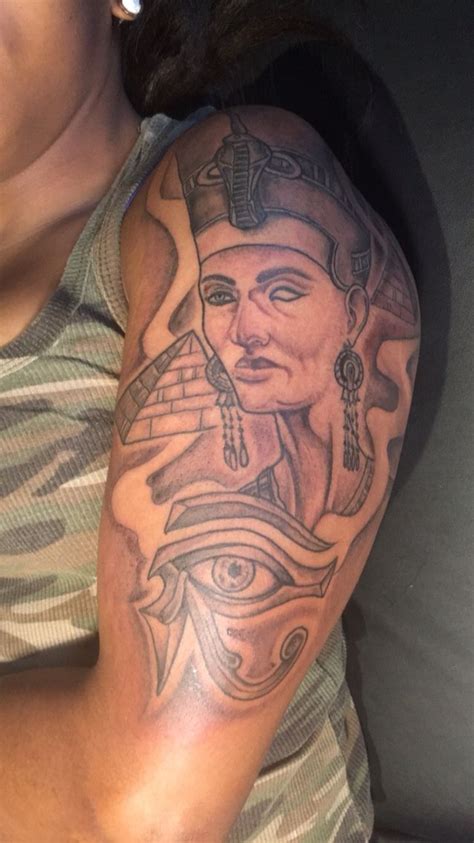 2 how to get inspired by a tattoo? My Queen Nefertiti Tattoo | Queen nefertiti tattoo ...