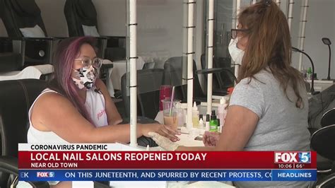 Maybe you would like to learn more about one of these? Local Nail Salons Reopen - YouTube