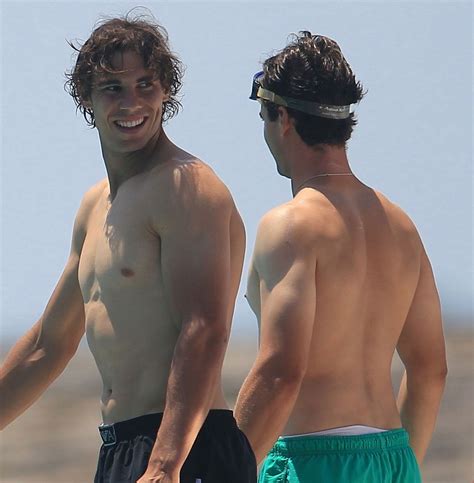 Rafael nadal models for new nike tech pack campaign. MEN'S JOURNAL AND GORGEOUS HUNK'S: Rafael Nadal Goes Shirtless