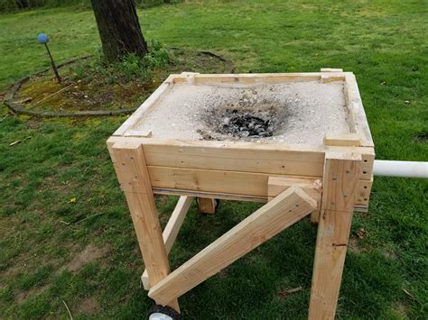 Once you've made it, you can use it to make plaster casts, molds, or even. New Forge! I call it the dirt drum. Scrap lumber with a ...