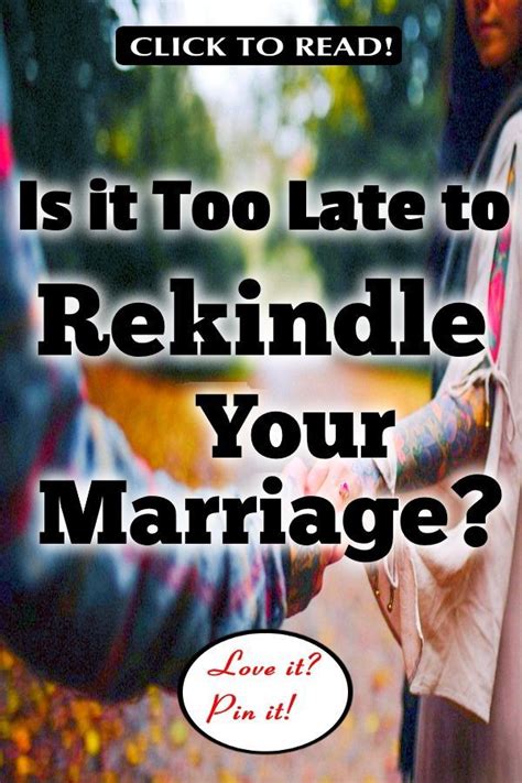 You learn that sexuality is a journey without a destination and that there are unlimited possibilities for where it might take you! How to Rekindle Your Marriage & Get the Spark Back | Marriage
