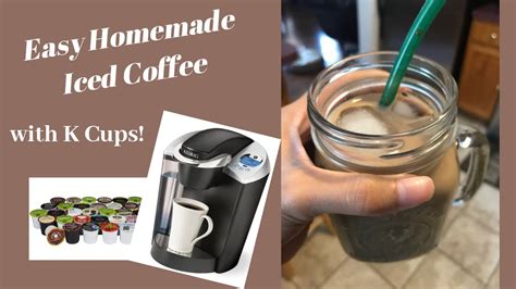 Make your coffee in seperate cup than the cup with ice. How to Make Iced Coffee at Home with Keurig (Use Full ...