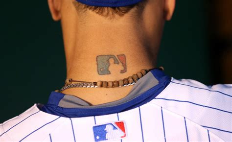 Did you know the cubs won the 2016 world series? Have You Seen Javier Baez's Savage Neck Tattoo? | Neck ...