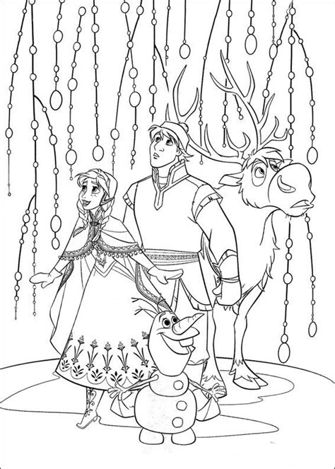 Disney frozen coloring pages lovebugs and postcards. Kids-n-fun | 35 Kleurplaten van Frozen