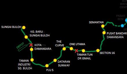 Dt1 bukit panjang mrt station 305 km. Klang Valley MRT Line 1 (Sungai Buloh-Kajang Line ...