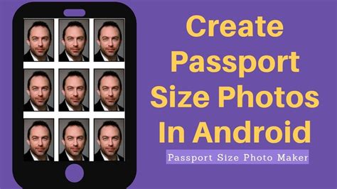 The background colour of the passport photo should be plain white, and the dress should be in a dark colour. How To Create Passport Size Photos in Android Phone ...
