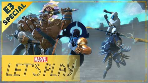 Play every game app from your mobile device to your pc or mac. MARVEL ULTIMATE ALLIANCE 3: The Black Order Gameplay! | E3 ...