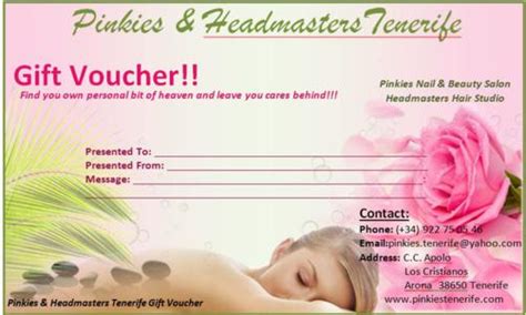 Check spelling or type a new query. Gift Vouchers Pinkies Nails Beauty Salon Headmasters Hair ...