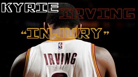 According to kyrie , it began to bother him as he overcompensated for the wear and tear on kyrie irving's knee patellar tendon kept building over time and then the foot injury and subsequent compensation were. Kyrie Irving "Injury" Motivational - YouTube