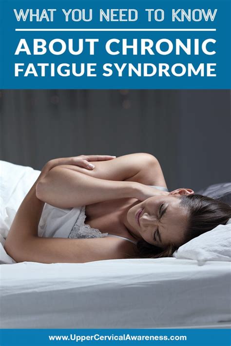 What You Need to Know About Chronic Fatigue Syndrome - Upper Cervical ...