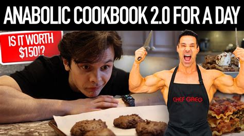 You freely accept and fully assume all responsibility for all risks, hazards, and dangers associated with the activities, and all possibilities of personal injury to the full extent permitted by law, coach greg inc. Reviewing Greg Doucette's ANABOLIC COOKBOOK 2.0 For A Day ...